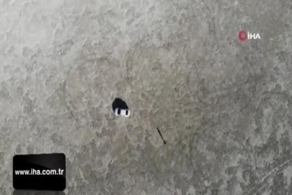 Akgöl, sıcaklık ve kuraklıktan kurudu
