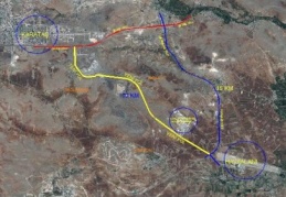 Akkent ile havaalanı arasındaki mesafe kısalacak