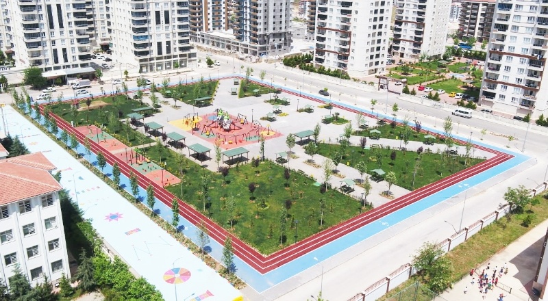 Akkent Mahallesi’ne yeni bir park daha kazandırıldı