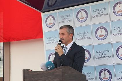 Akkent&#8217;e sosyal tesis yapıldı