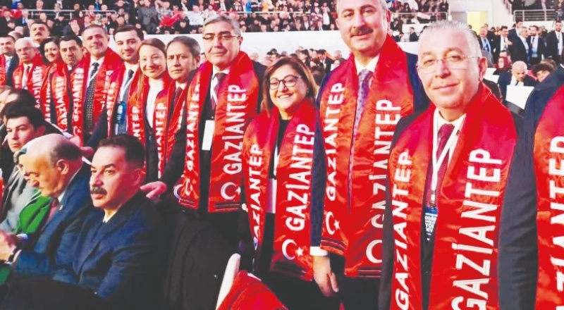 AKP Gaziantep adayları Ankara’da bir araya geldi