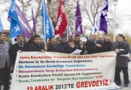 AKP hükümetini uyarmak için grevde olacağız