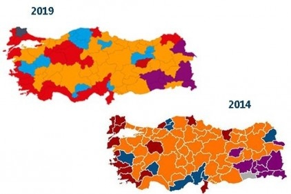 AKP&#8217;li 8 belediye CHP&#8217;ye geçti