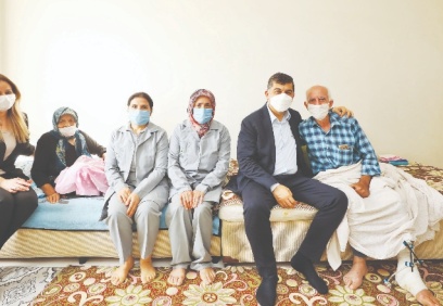 Akşam çiftine sürpriz ziyaret