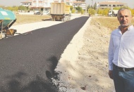 Aktoprak Mahallesi’ne asfalt yapılıyor
