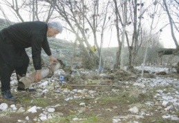 Alabalık tesisini sel aldı