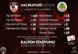Alanyaspor maçı biletleri satışa çıktı
