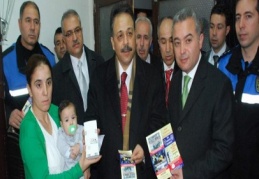 Alarm cihazları dağıtıldı 