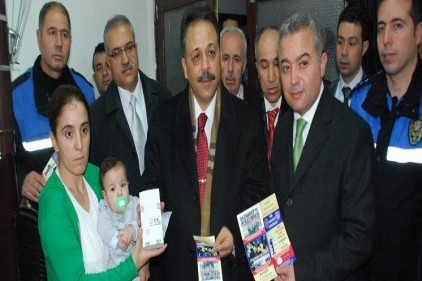 Alarm cihazları dağıtıldı 