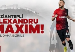 Alexandru Maxim 2 yıl daha Gaziantep’te