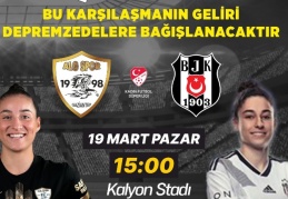 ALG Spor, Beşiktaş ile Kalyon Stadı'nda karşılaşacak