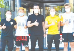 ALG Sporlu oyuncular efor testinden geçti