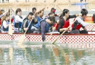 “Alleben Göleti Su Sporları Dragon Kano Yarışmaları” yapılıyor