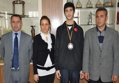 Almanya açık tekvando şampiyonasında üçüncü oldu