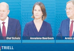 Almanya seçimlerinin son televizyon tartışmasının galibi Sosyal Demokratlar'ın adayı Olaf Scholz oldu