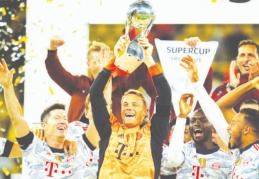 Almanya'da Süper Kupa'nın sahibi Bayern Münih