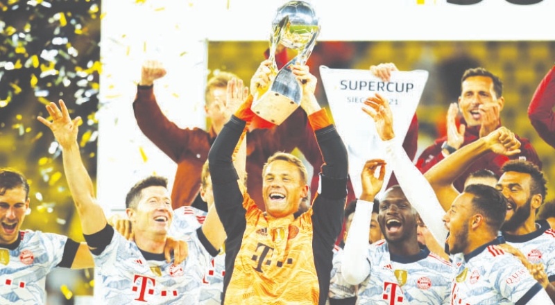Almanya'da Süper Kupa'nın sahibi Bayern Münih