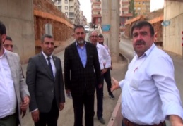 Alt geçit çalışmasının durdurulmasına tepki