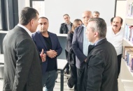 Altunkaya ailesinin inşa ettirdiği kütüphane resmi açılışa hazırlanıyor