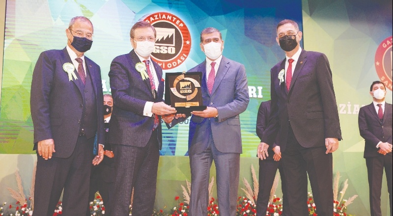 Altunkaya Şirketler Grubu ödülünü aldı