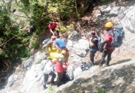 Amatör dağcının cansız bedeni kayalıklardan çıkarıldı