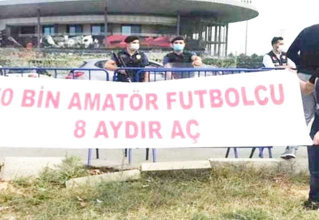 Amatör futbolcular: Dayanacak gücümüz kalmadı