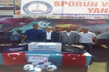 Amatörler malzemelerini aldı 