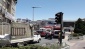 Ambulans, trafikte zor anlar yaşadı