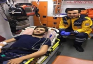 Ambulans uçak 19 yaşındaki Halil İbrahim için uçtu