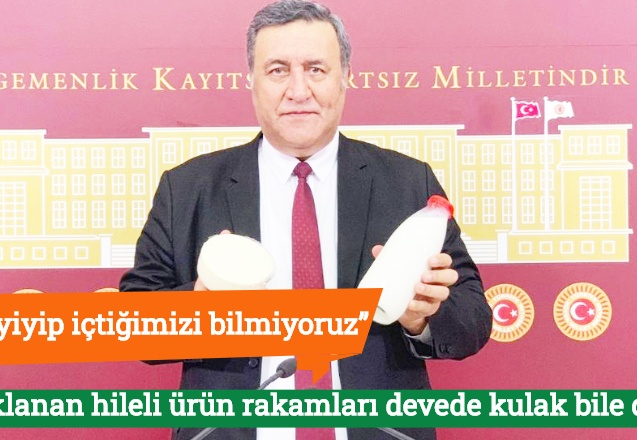 "Açıklanan hileli ürün rakamları, devede kulak bile değil”