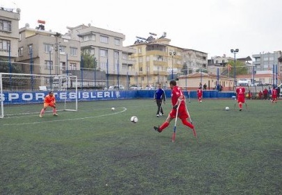 Ampute Futbol Takımı Malatya Ayyıldız maçına hazır