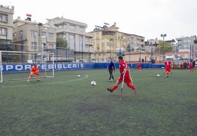 Ampute Futbol Takımı Malatya Ayyıldız maçına hazır