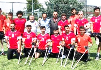 Ampute Milli Futbol Takımı, Avrupa Şampiyonası'ndaki ilk maçına çıkıyor