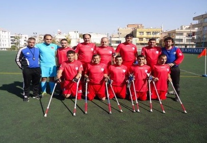 Ampute takımı fırtına gibi başladı