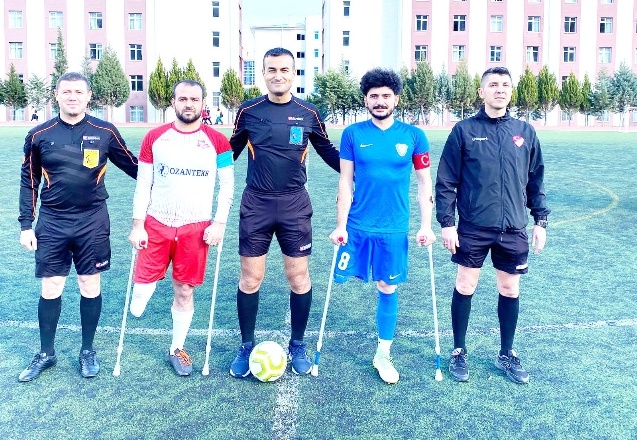 Amputede 6-0 sevinci