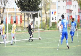 Ampute’den 8-1’lik galibiyet