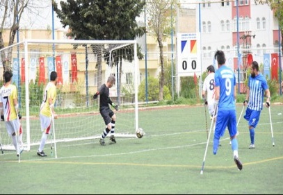 Ampute’den 8-1’lik galibiyet