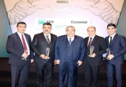 “Anadolu 500’e En Fazla Şirket Gönderen Gruplar” birincisi