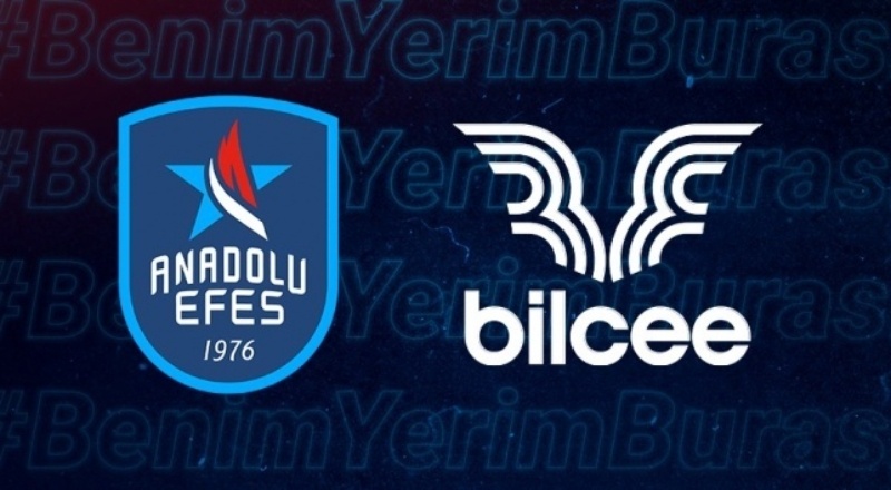 Anadolu Efes Spor Kulübü'nün forma sponsoru Bilcee oldu