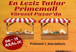Anadolu’nun dört bir yanından gelen en doğal lezzetler Primemall’de