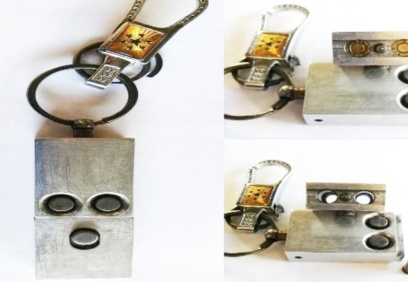 Anahtarlık görünümlü suikast silahı ele geçirildi