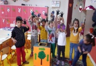 Anaokulundan Ağaç Dostları projesi 