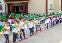 Anasınıfı öğrencileri ailelerini gururlndırdı