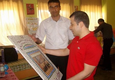 Anasınıfı öğrencilerinden mozaik sergisi 