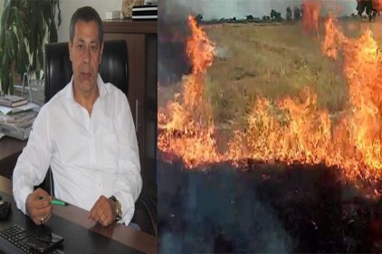 Anız yakıldığında doğanın dengesi bozulur