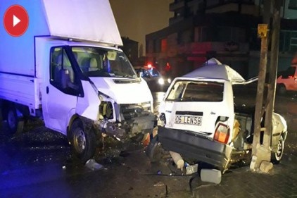 Ankara&#039;da trafik kazası: 7 yaralı