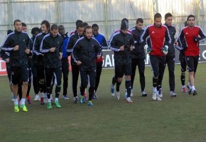 Ankaragücü maçı hazırlıkları başladı