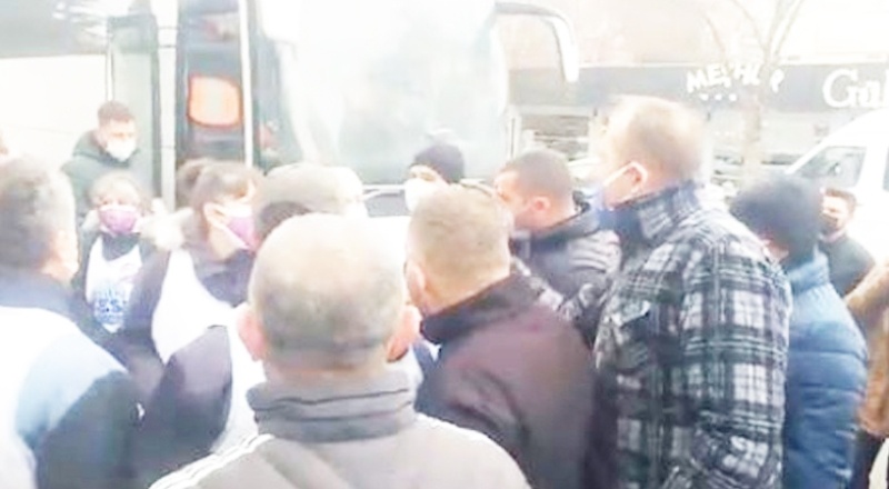 Ankara'ya ulaşan KESK üyelerine polis engeli