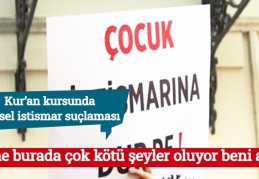 Anne burada çok kötü şeyler oluyor beni alın