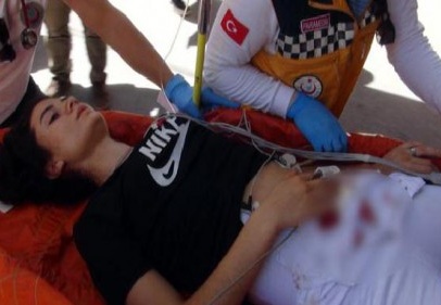 Anne kıza pompalı tüfekle saldırdı